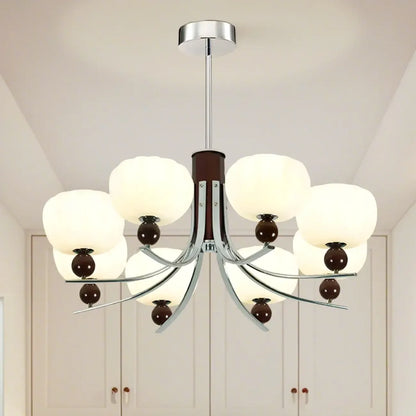 Modern Metal LED Chandelier for Living Room Decor