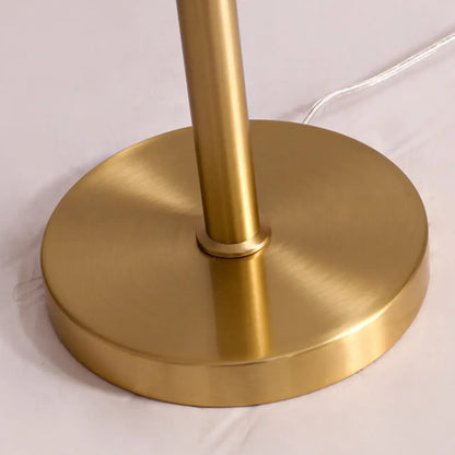 Traditional Gold Crystal Floor Lamp for Living Room