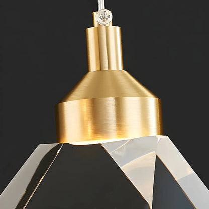 3-Light Modern Crystal Island Pendant Light for Kitchen