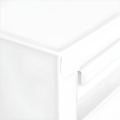 Grey/White Metal Wall Mounted Shoe Storage Cabinet