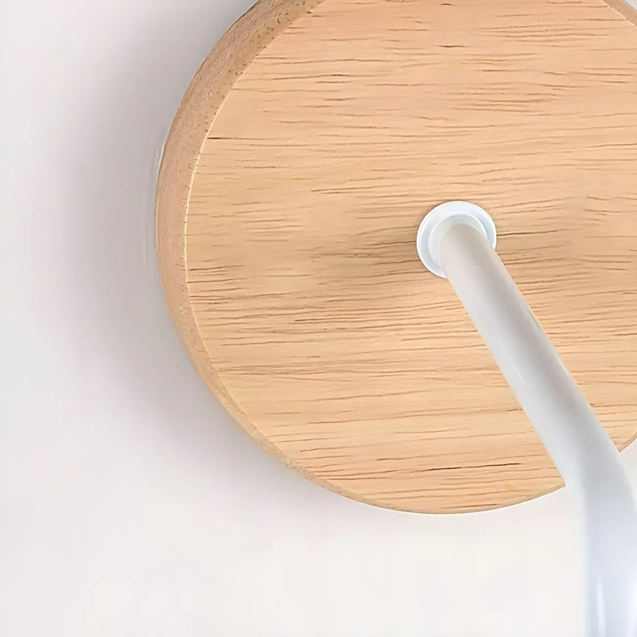 Transparent 9-Inch Wall Mount Light for Bedside Decor