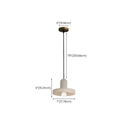 Modern Gold Metal Cylindrical Kitchen Island Pendant Light