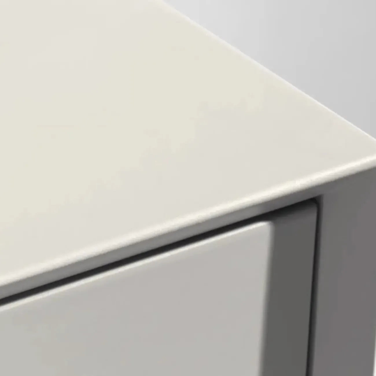 Wood Drop-Front Shoe Storage Cabinet for Small Space
