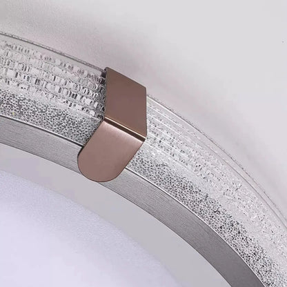 Dimmable White Flush Mount LED Ceiling Light for Living Room