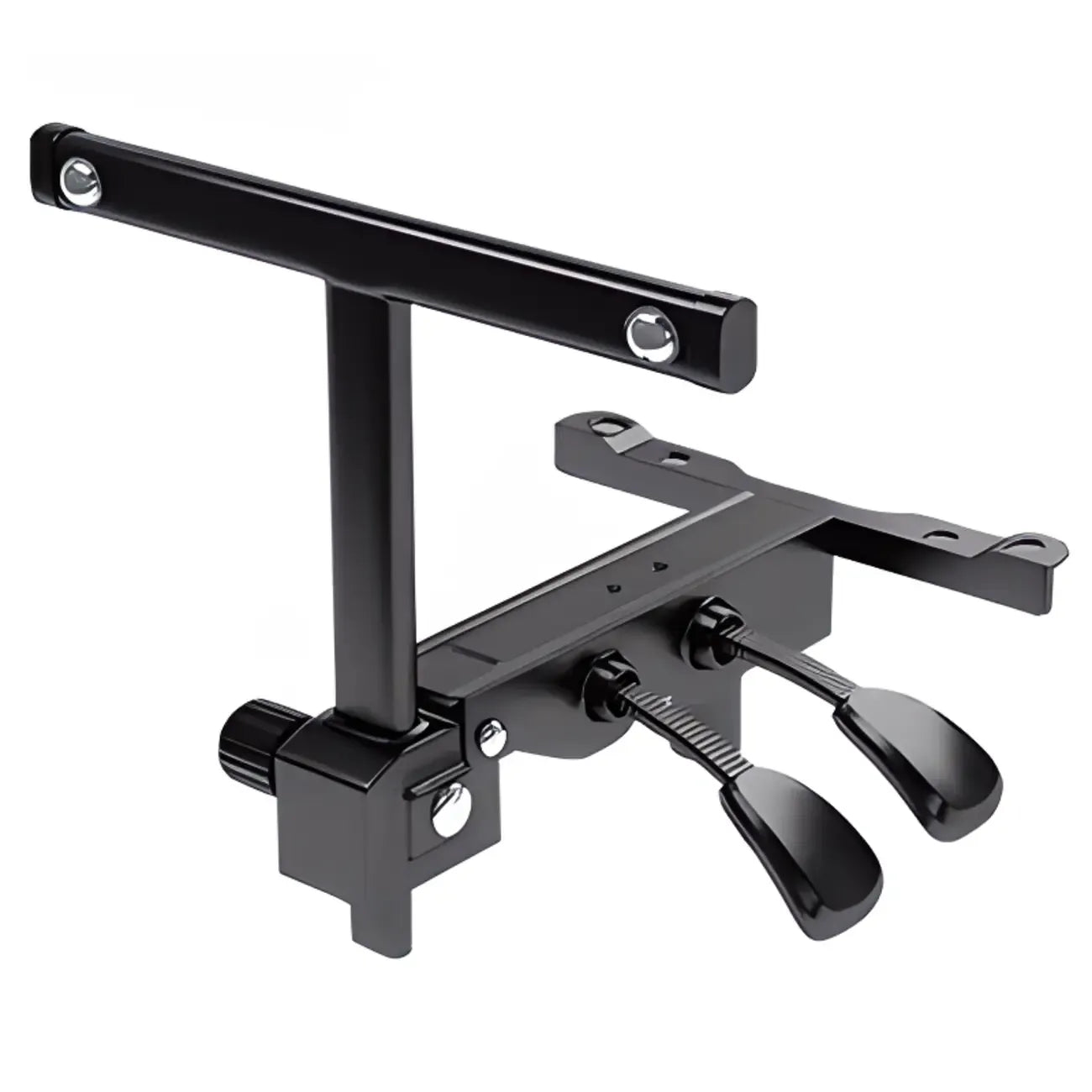 Modern White Fabric Upholstered Adjustable Swivel Office Chair