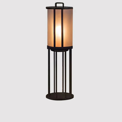 Elegant Cylinder Solar LED Outdoor Post Lights