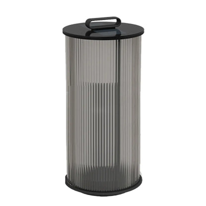 Elegant Cylinder Solar LED Outdoor Post Lights