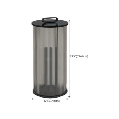 Elegant Cylinder Solar LED Outdoor Post Lights