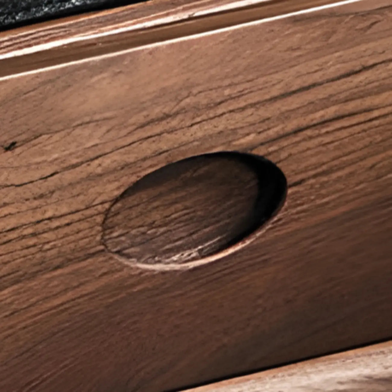 Nordic Minimalist Wood Storage Nightstand
