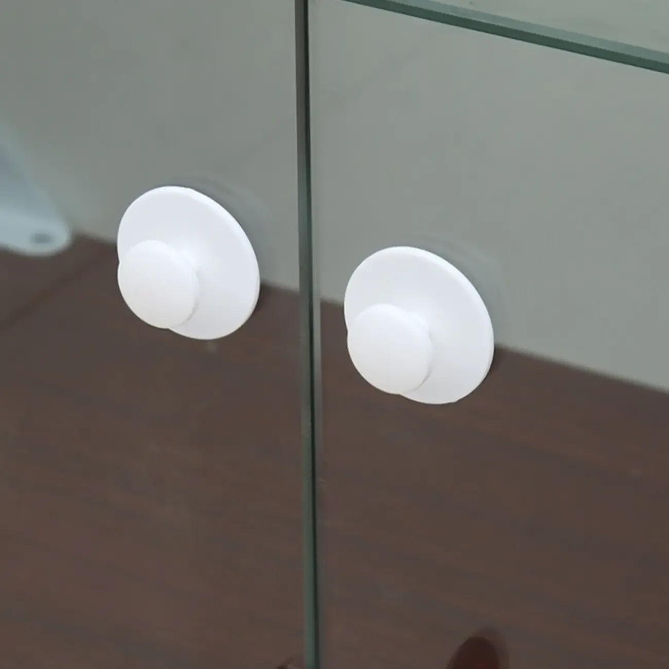 Wall-Mounted Wooden Enclosed Display Cabinet for Collectibles