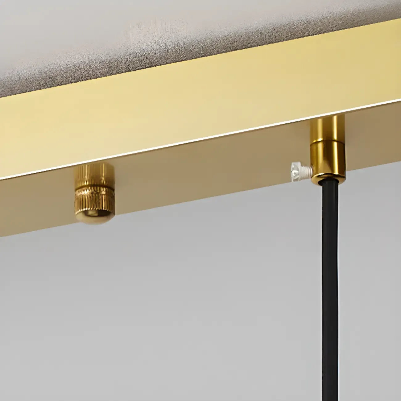 3-Light Modern Floral Glass Gold Island Pendant Light for Kitchen