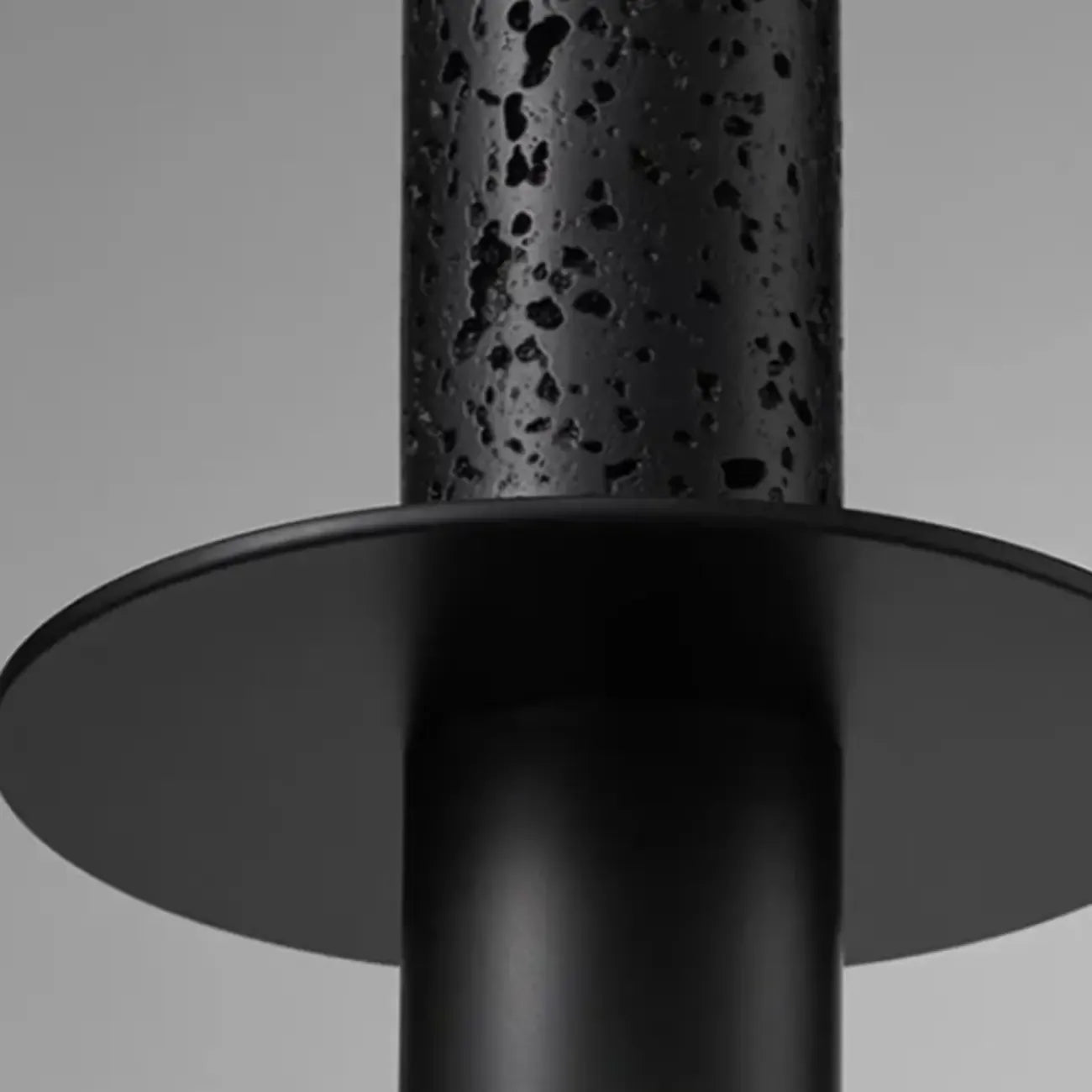 Art Deco Black Stone Geometric Bedroom LED Pendant Light