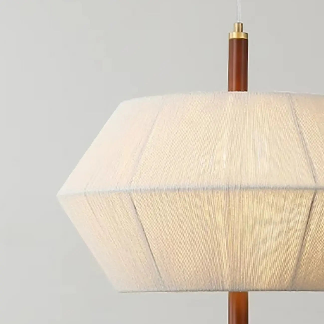 Modern Woven Fabric Dining Room Pendant Light