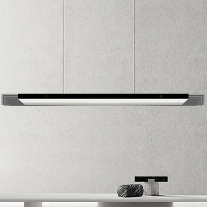 Modern Glass and Metal LED Pendant Light for Kitchen Island