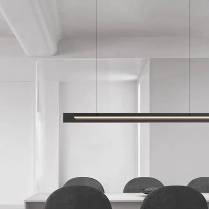 Modern Glass and Metal LED Pendant Light for Kitchen Island