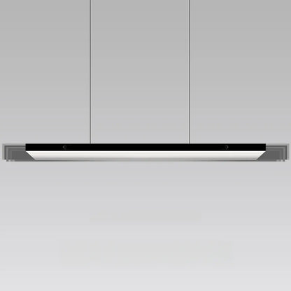 Modern Glass and Metal LED Pendant Light for Kitchen Island