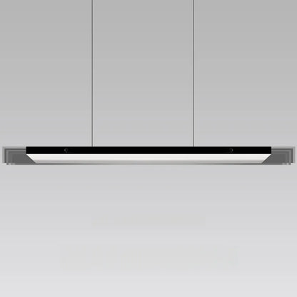Modern Glass and Metal LED Pendant Light for Kitchen Island