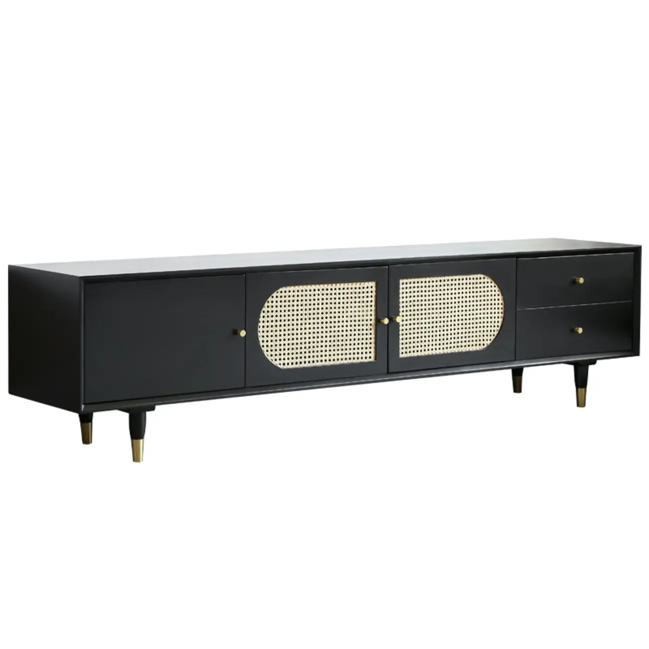 Minimalist Lumber Ink Dresser TV Stand