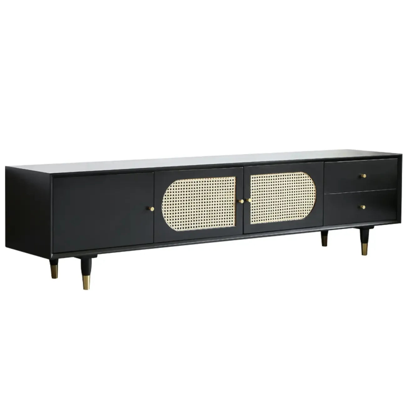 Minimalist Lumber Ink Dresser TV Stand