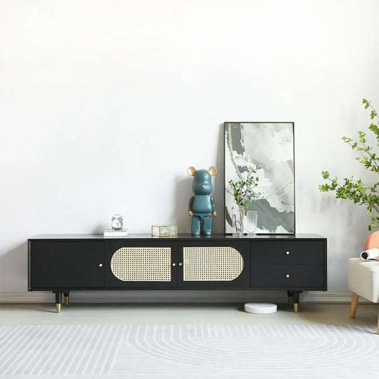 Minimalist Lumber Ink Dresser TV Stand