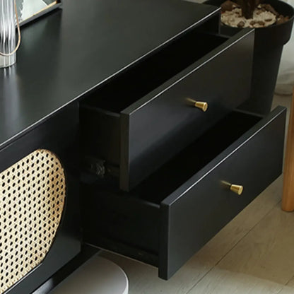 Minimalist Lumber Ink Dresser TV Stand
