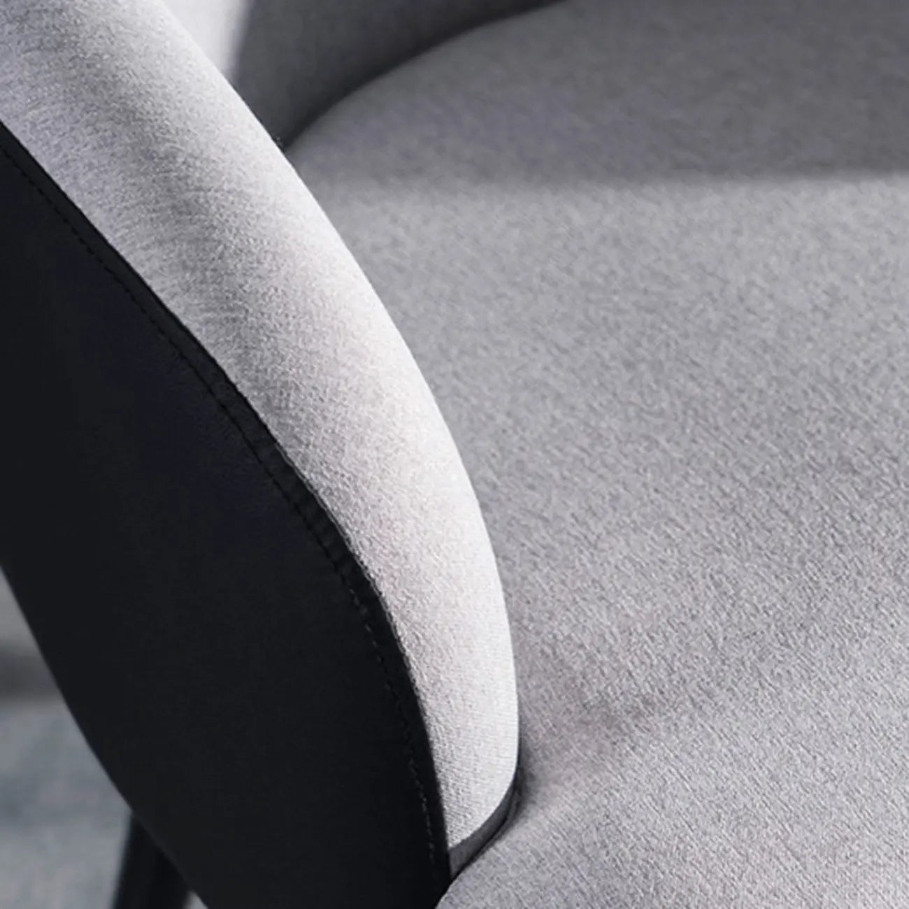 Modern Barrel Chair Faux Leather Living Room