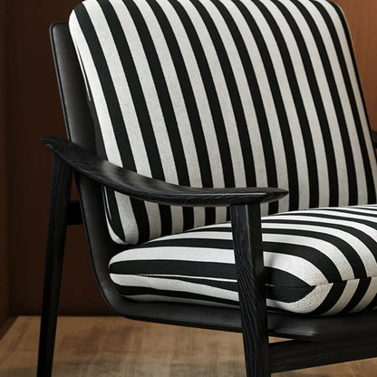 Jacquard Fabric Accent Chair for Living Rooms