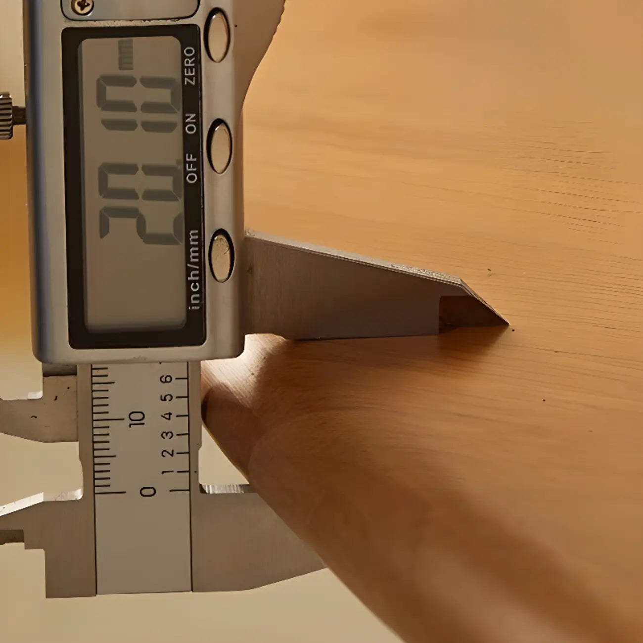 Modern Abstract Wood Triangular Coffee Table