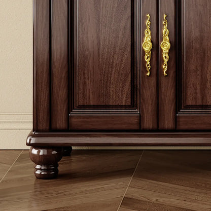 Modern Wood Buffet with Illumination and Storage