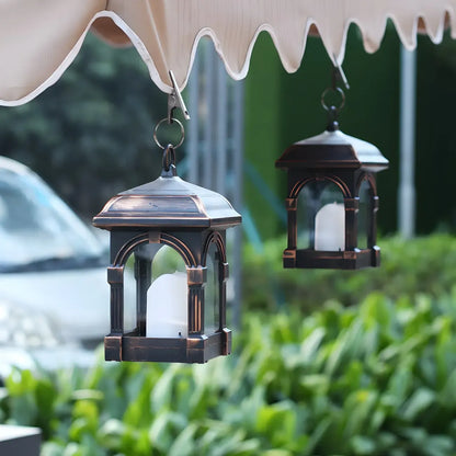 Vintage Black LED Outdoor Table Light