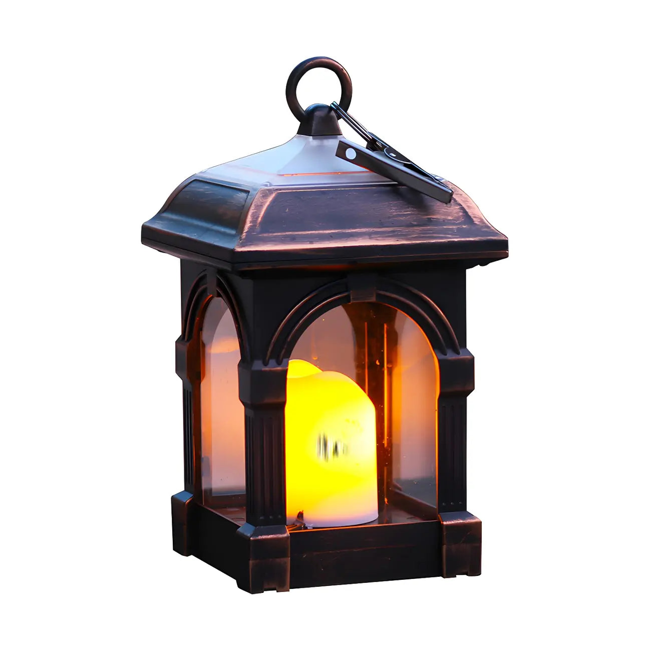Vintage Black LED Outdoor Table Light