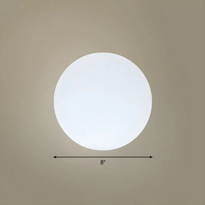 Modern Sphere Rechargeable Plastic Landscape Lighting