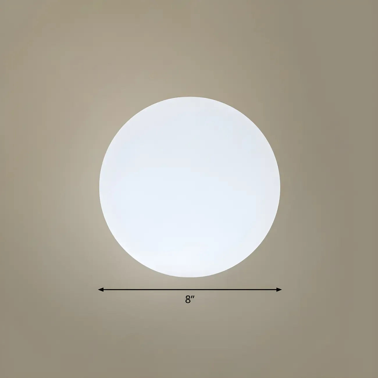 Modern Sphere Rechargeable Plastic Landscape Lighting