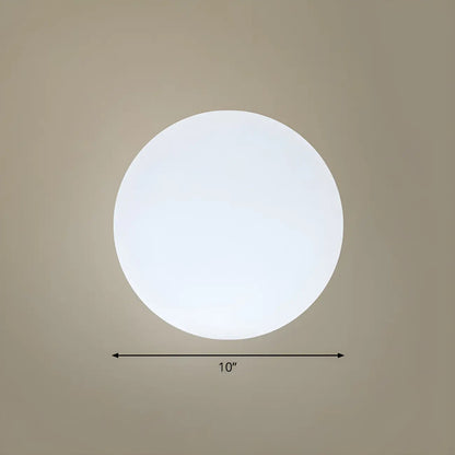 Modern Sphere Rechargeable Plastic Landscape Lighting