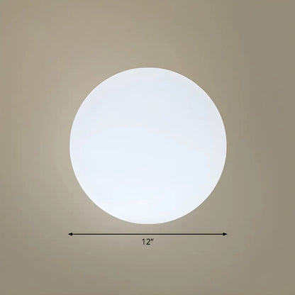 Modern Sphere Rechargeable Plastic Landscape Lighting