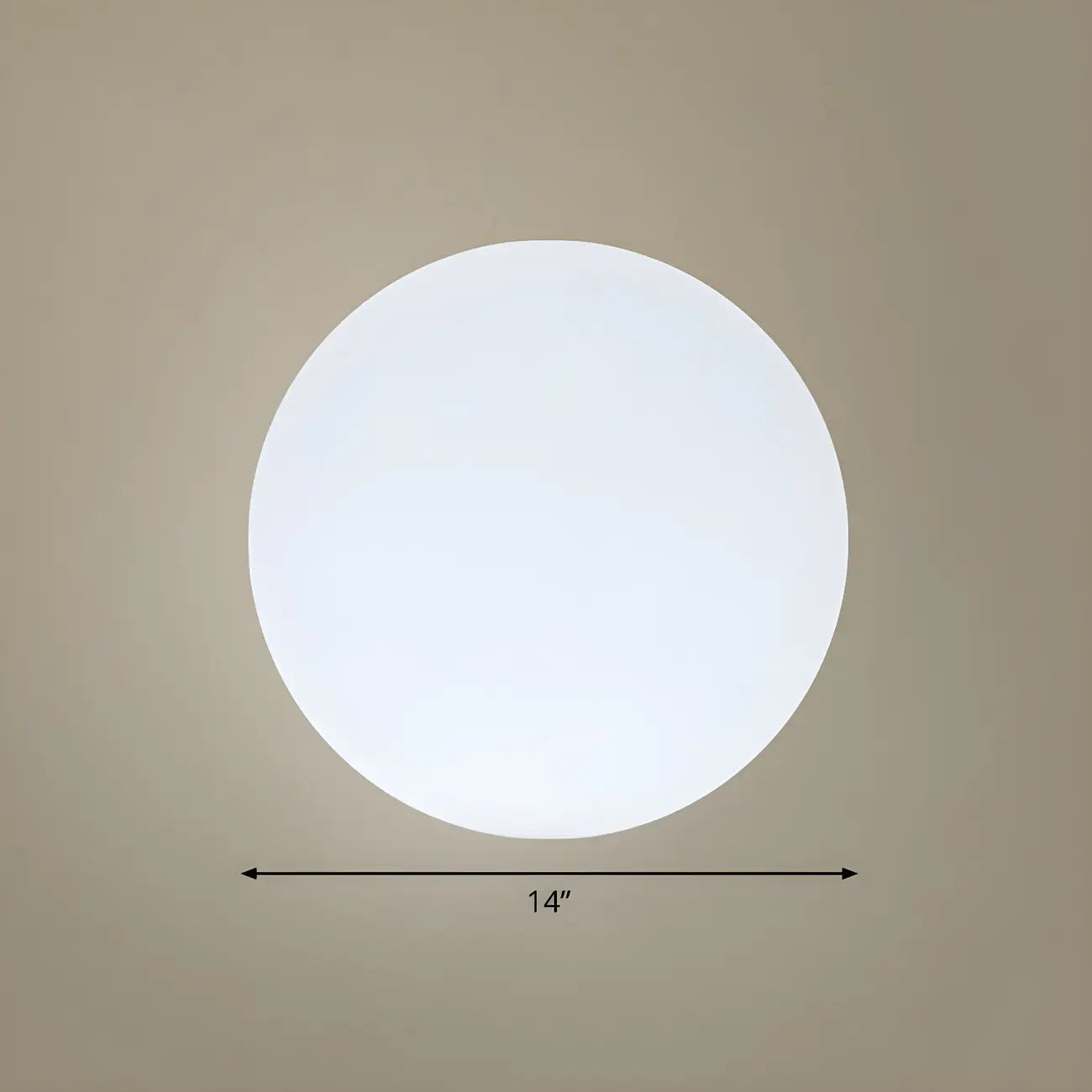 Modern Sphere Rechargeable Plastic Landscape Lighting