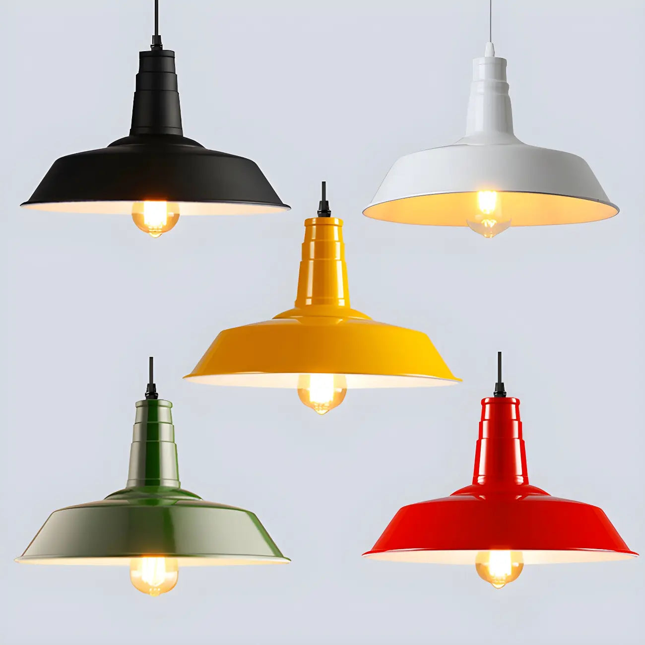 Stylish Industrial Metal Hanging Pendant Light for Kitchen