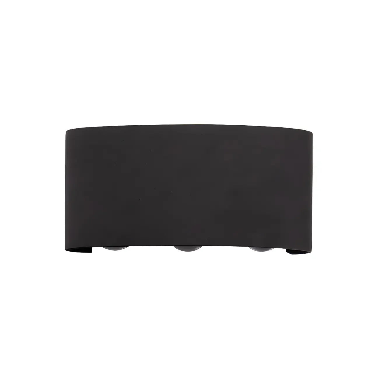 Modern Black Metal LED Up Down Outdoor Wall Light