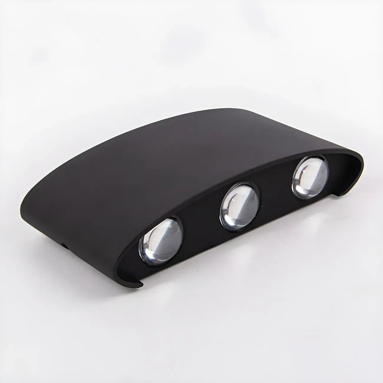 Modern Black Metal LED Up Down Outdoor Wall Light