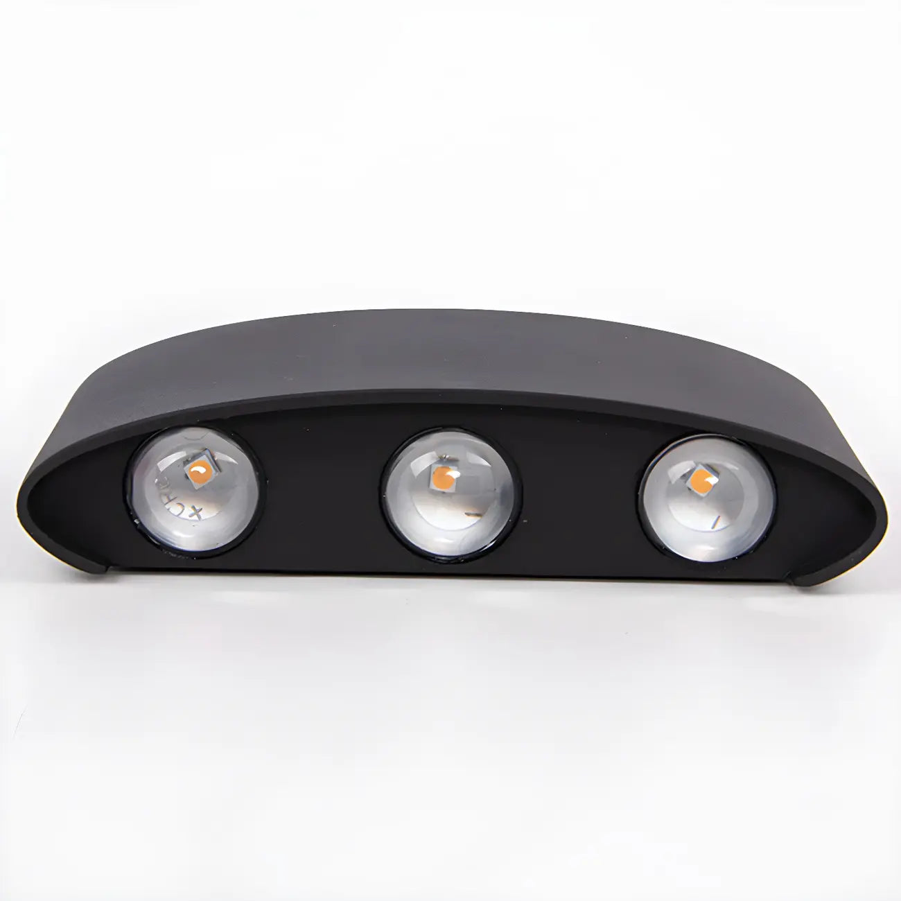 Modern Black Metal LED Up Down Outdoor Wall Light