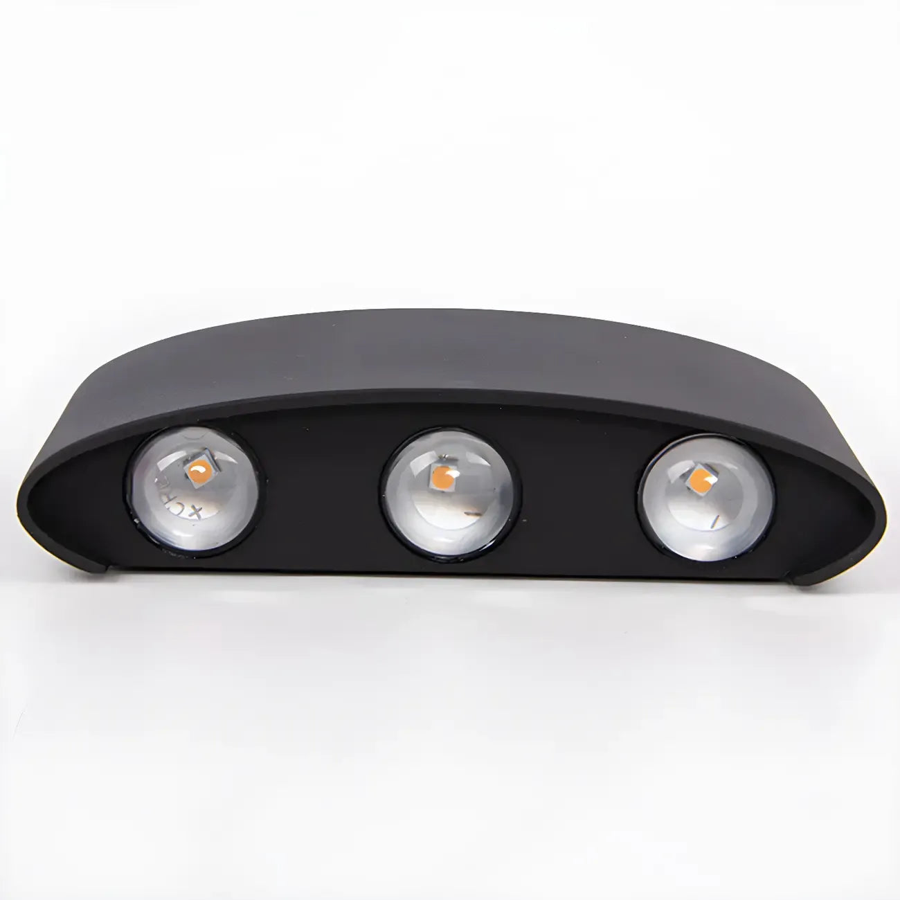 Modern Black Metal LED Up Down Outdoor Wall Light
