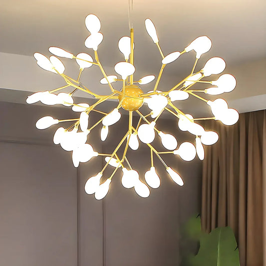 Geometric Modern Sputnik Starburst Chandelier