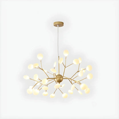 Geometric Modern Sputnik Starburst Chandelier