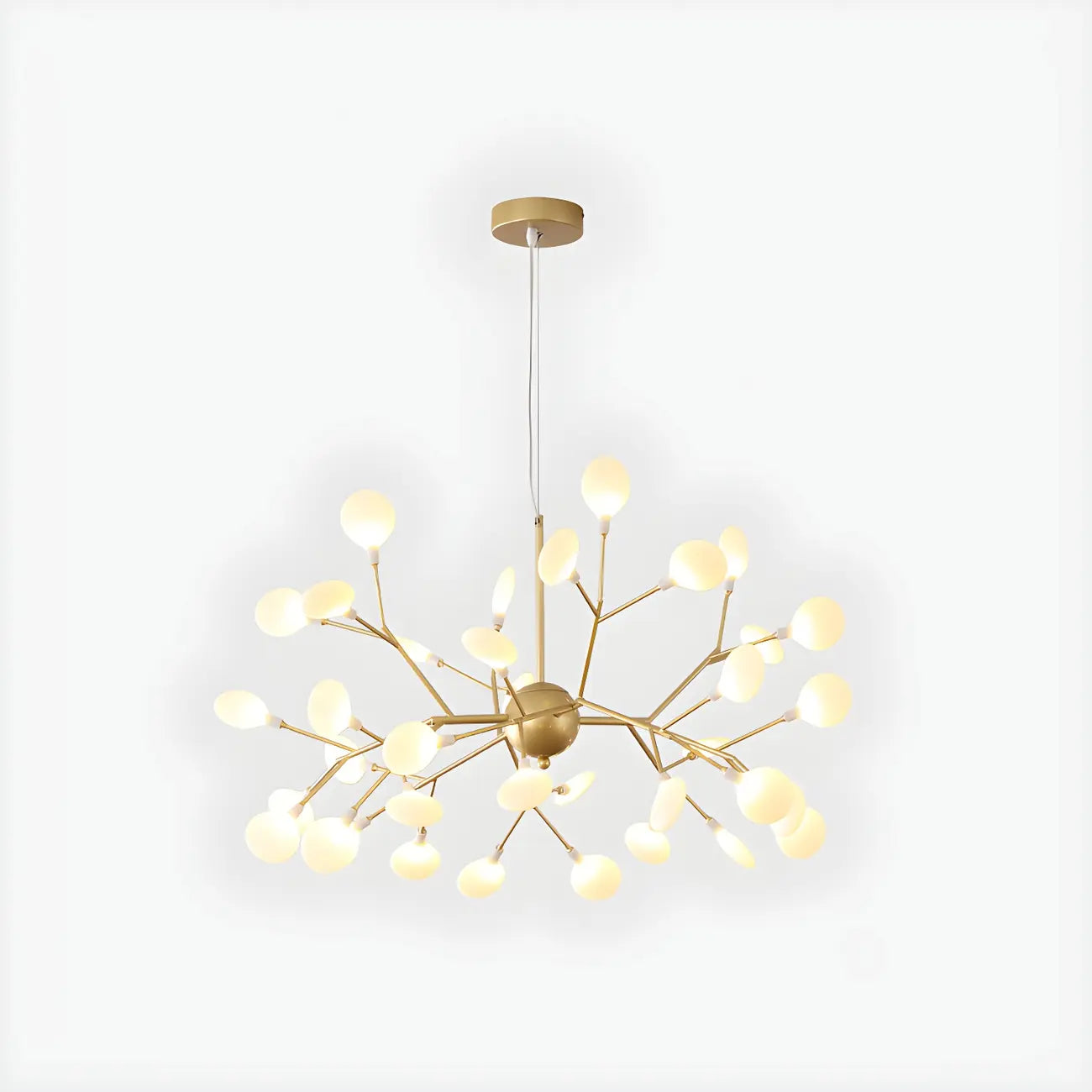 Geometric Modern Sputnik Starburst Chandelier