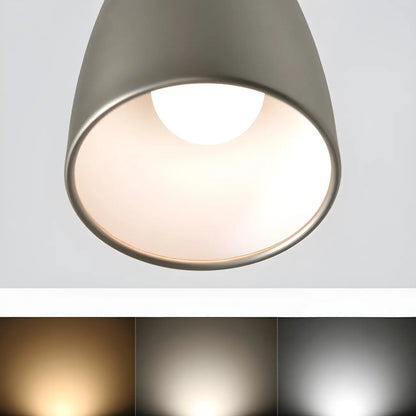 Simple Metal Dome Swing Arm Wall Light