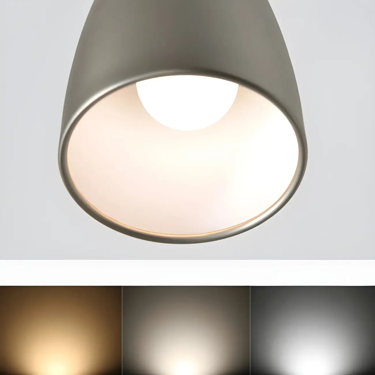 Simple Metal Dome Swing Arm Wall Light