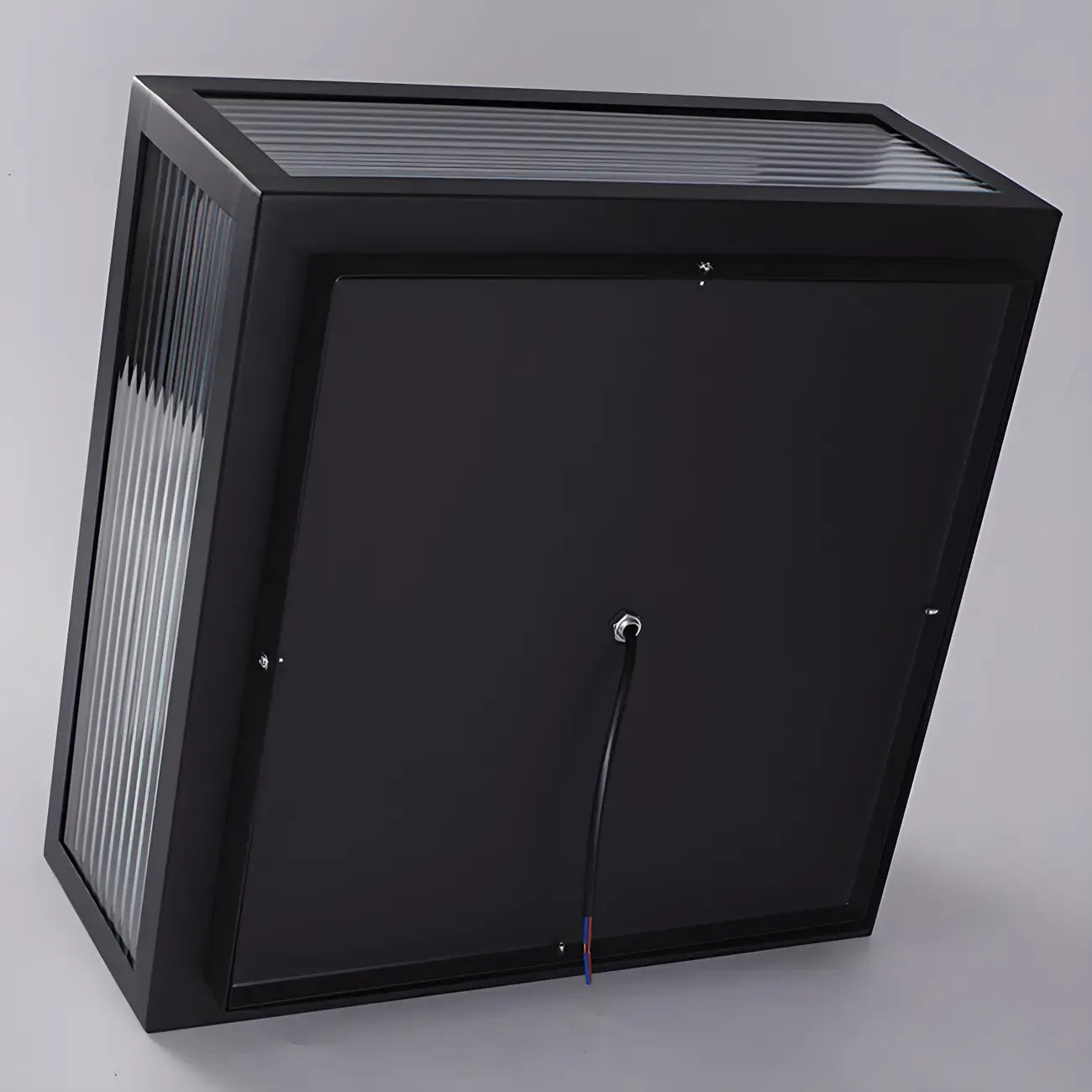 Color-Changing Rectangle Solar Outdoor Post Lights