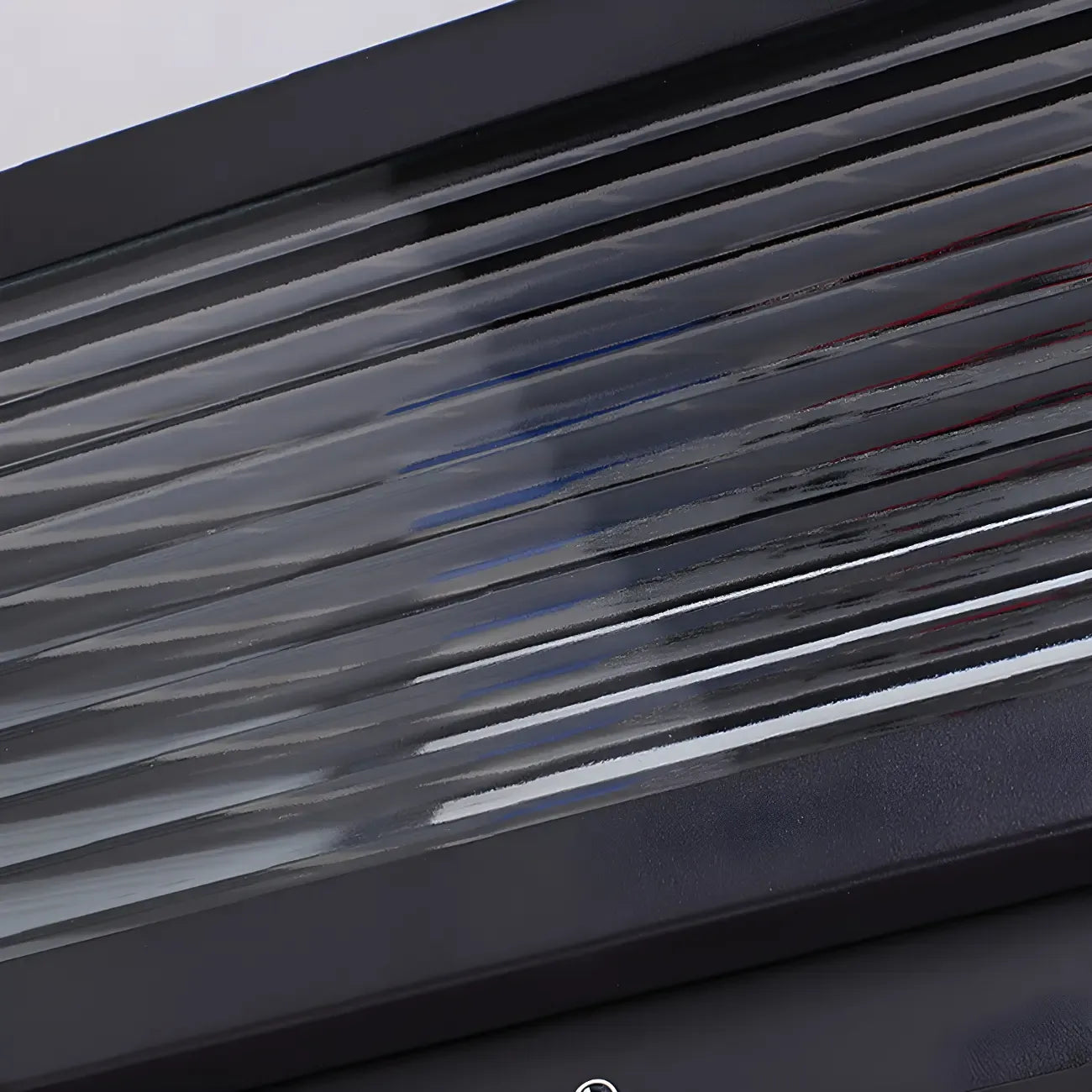 Color-Changing Rectangle Solar Outdoor Post Lights