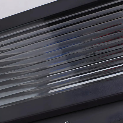 Color-Changing Rectangle Solar Outdoor Post Lights