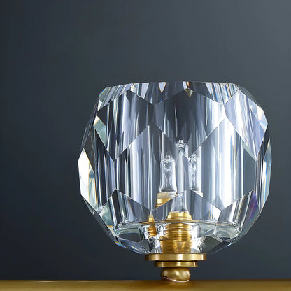 Large Linear Metal Crystal Gold Pendant Light for Kitchen